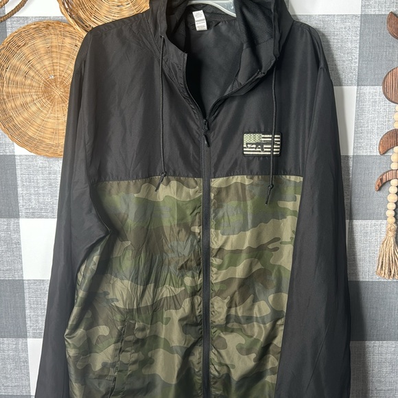 Camo Black Rifle WindBreaker - Picture 2 of 5